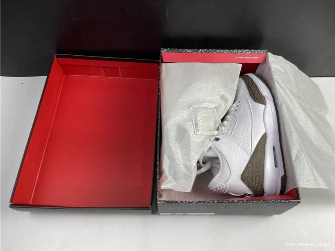 Reps LUCY Mocha (2018) Air Jordan 3 Retro 136064-122 0712